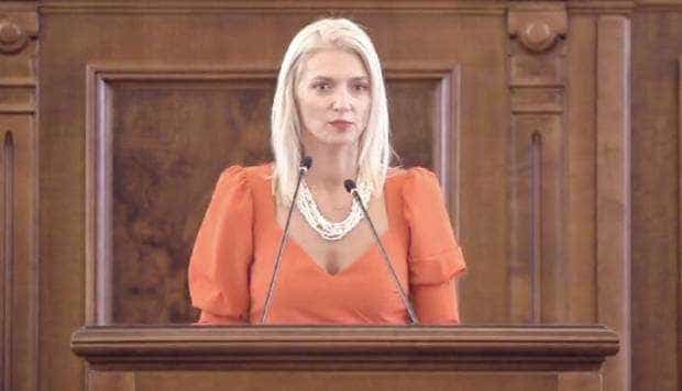 Alina Gorghiu: „Salvăm Biserica «Sfânta Treime» din Goleşti, patrimoniu românesc. Senatul a votat!”