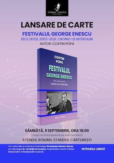 Festivalul Enescu: Agenda zilei de 9 septembrie