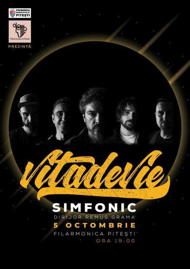 Trupa Vița de Vie cântă la Filarmonica Pitești