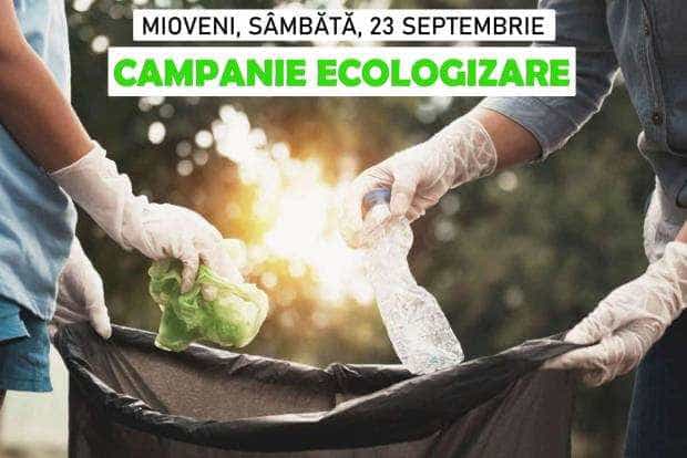 Campania de ecologizare de la Mioveni s-a reprogramat
