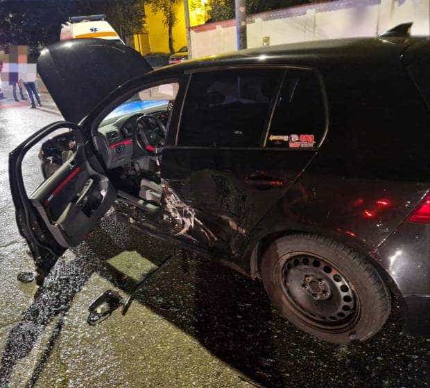 Accident în Pitești. Un șofer a ajuns la spital