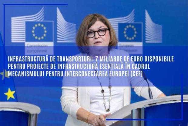 Infrastructură de transporturi în UE: 7 miliarde de euro disponibile pentru proiecte de infrastructură