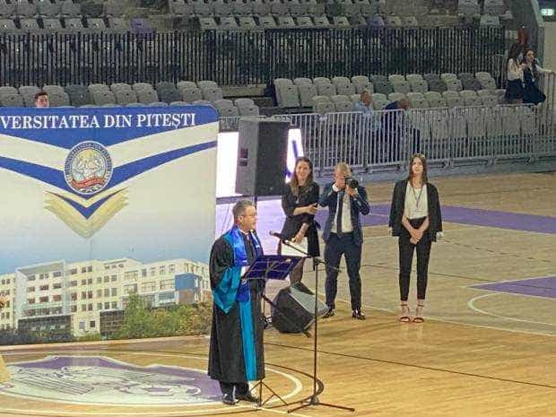 S-a deschis anul universitar la UPIT! Rectorul Politehnicii București a venit la Pitești Arena