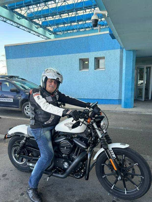 Primarul Boțârcă a fost cu „Harley”-ul în Serbia să vadă cuptoarele de uscat fructe