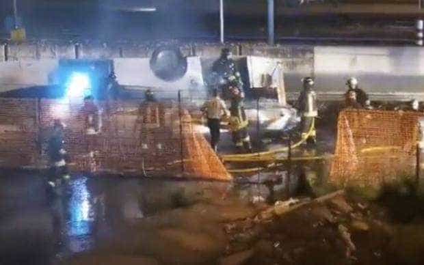 Accident în Italia. Un autocar a căzut de pe un pod și a luat foc. Cel puțin 21 de morți