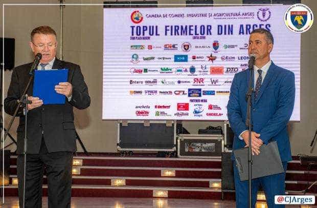 Topul Firmelor din Argeș. Camera de Comerț, Industrie și Agricultură a premiat mediul de afaceri