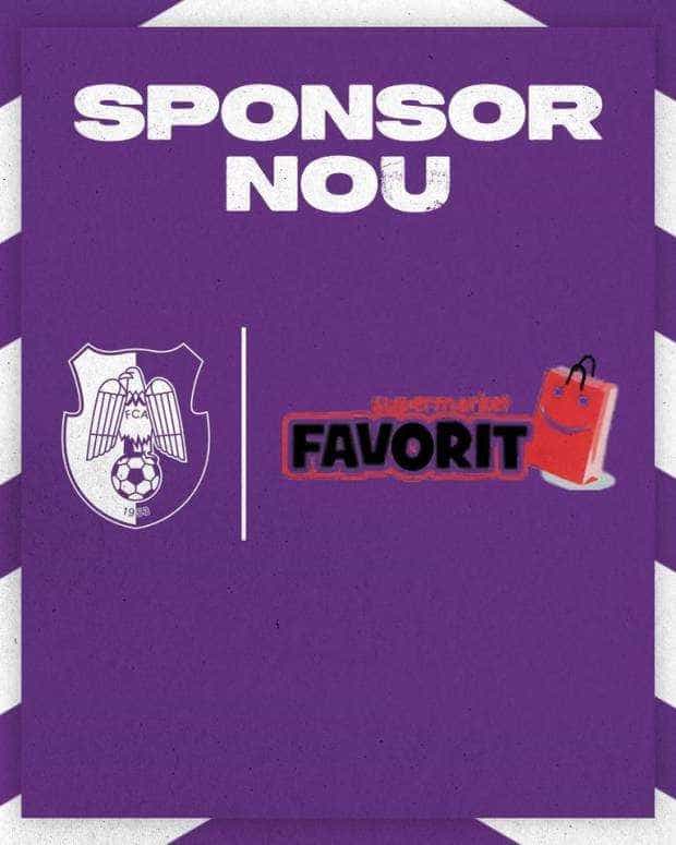 FC Argeș are un nou sponsor