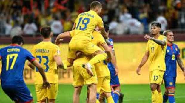 Preliminariile Euro 2024. România trece pe primul loc în grupa I după 4-0 cu Andorra