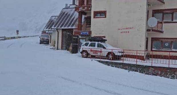 Video. A venit iarna la munte. Prima zăpada în Făgăraș