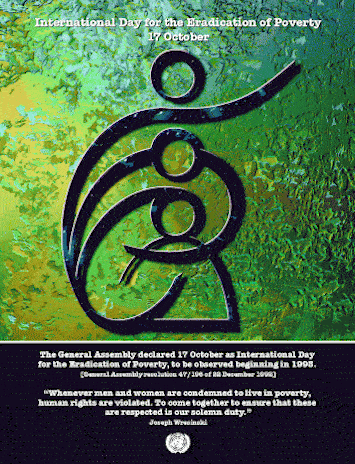 17 octombrie: Ziua Internațională pentru eradicarea sărăciei