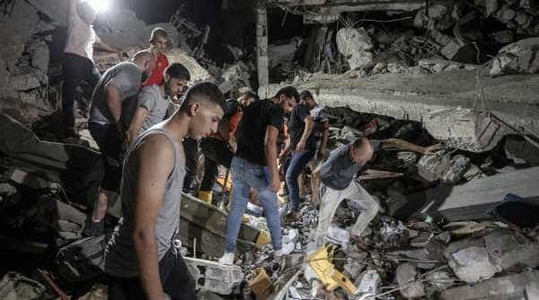 Biserică ortodoxă, bombardată de rachete în Gaza