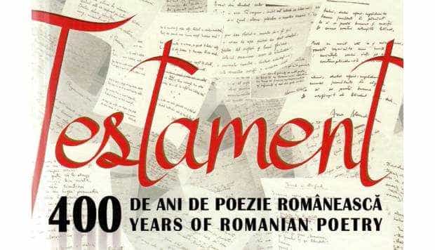 Poeţi argeşeni în „Testament. 400 de ani de poezie românească”