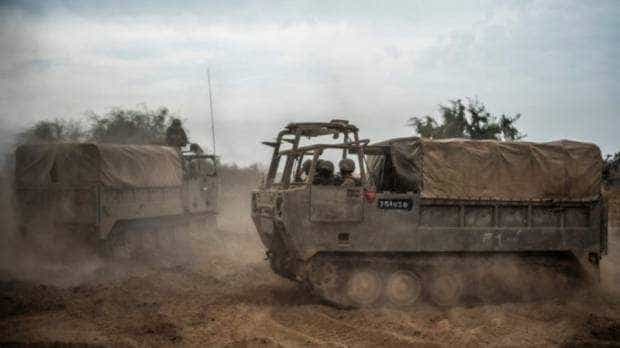 Armata israeliană a intrat cu tancuri și blindate în Gaza, într-un raid limitat