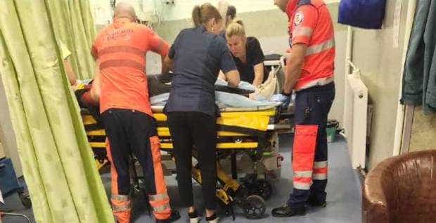 Victimele accidentului de pe DN7 au fost aduse la Spitalul Județean Argeș