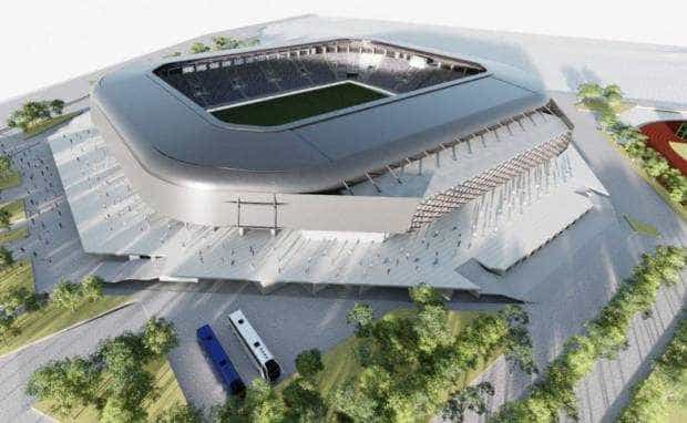 Stadionul Nicolae Dobrin „ar putea să fie finalizat în 2026”. Guvernul a aprobat proiectul