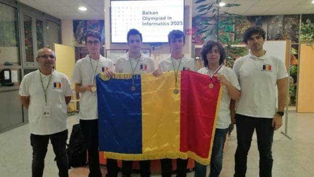 Elevii români, locul I la Olimpiada Balcanică de Informatică