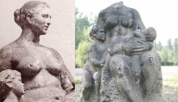 Monumentul „Maternitate” poate fi refăcut şi reamplasat la Casa Căsătoriilor