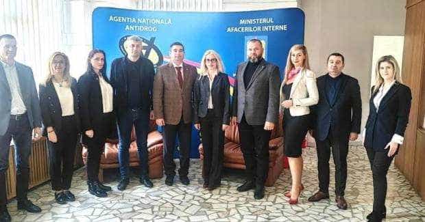 Agenției Naționale Antidrog (ANA) au primit vizita unei delegații inter-instituționale din Republica Moldova