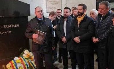 PNL la mormântul lui Ion IC Bratianu
