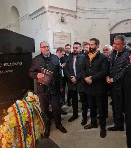 PNL a comemorat 96 de ani de la moartea lui Ion I.C. Brătianu, cel mai mare om politic al României