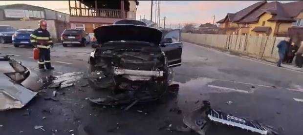 Accident în Pitești. Victima, un minor