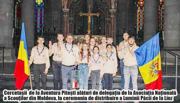 Povestea cercetaşilor care au adus Lumina Păcii de la Bethleem în Argeş