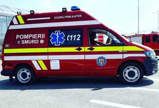 Accident la Pitești, lângă Autogară. Un rănit, dus la spital