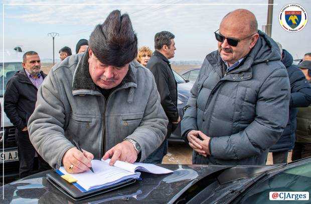 S-a efectuat recepția finală la DJ 503, cel mai lung drum modernizat de CJ Argeș cu fonduri europene