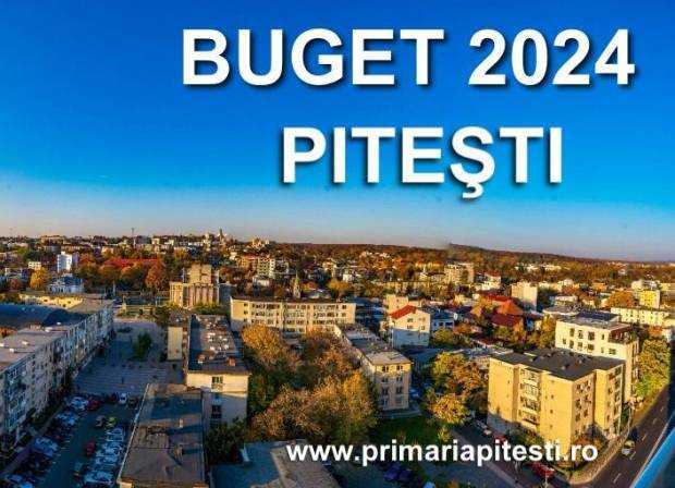 Proiectul de buget al Municipiului Pitești pentru anul 2024 este în consultare publică