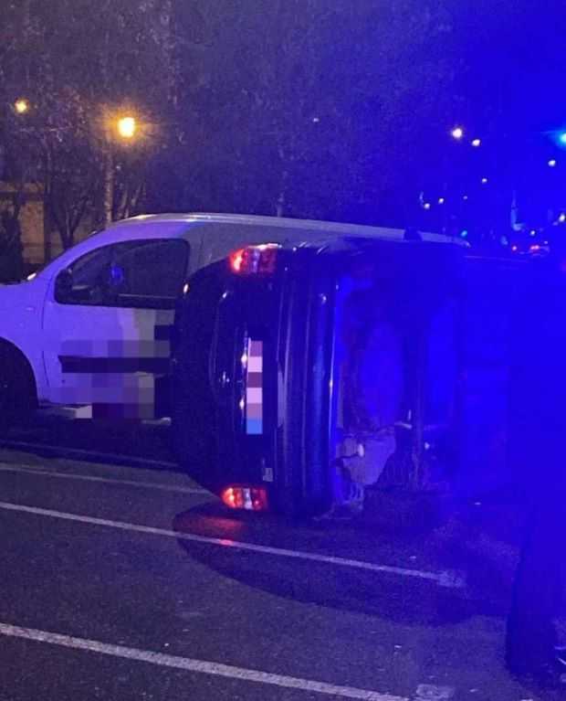 Accident cu 3 mașini pe bulevardul Republicii, din Pitești