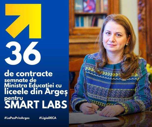 Senatorul Dănuț Bica: 36 de licee din Argeș vor avea un Smart Lab