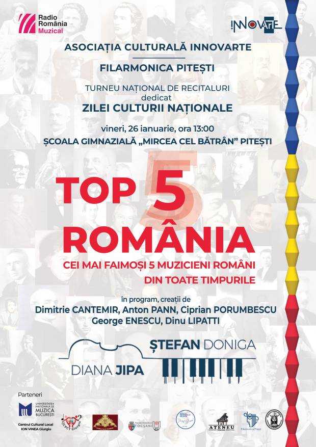 Filarmonica Pitești. Concert cameral la Școala Nr. 13 „Mircea cel Bătrân”
