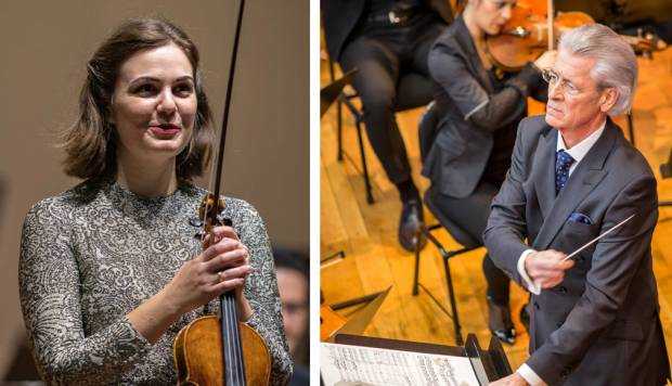 Dirijorul Walter Hilgers şi violonista Simina Croitoru revin la Filarmonica Piteşti
