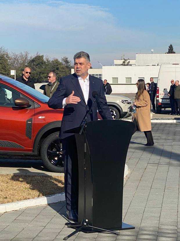 Marcel Ciolacu la Dacia: „Mașina mea, ca prim ministru, va fi Dusterul”