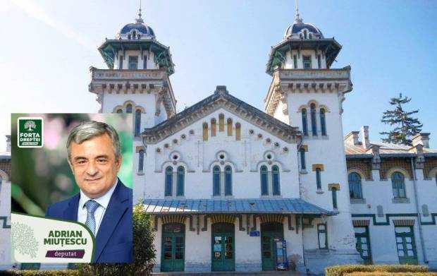 Deputatul Adrian Miuțescu: „Gara regală trebuie să redevină un simbol al orașului Curtea de Argeș”