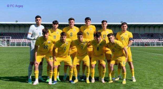 Violeții Mario Tudose și Patrick Dulcea, integraliști în partida cu Turcia U19