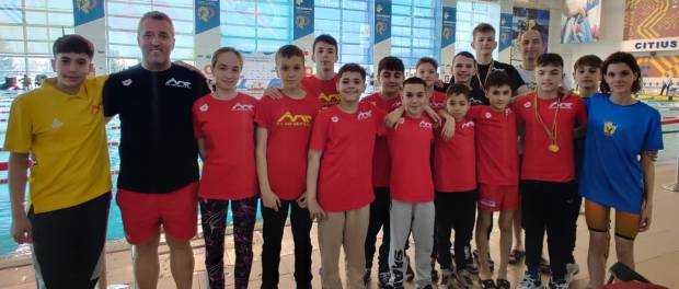 Șase medalii pentru cadeții de la CSM Pitești la Campionatul Național de Înot