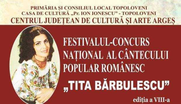 Festivalul Concurs „Tita Bărbulescu”, la Topoloveni