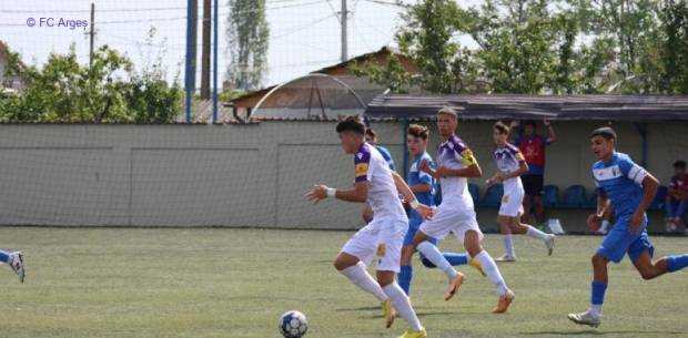 FC Argeș, locul 1 în play-out-ul Ligii de Tineret