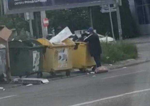 Amendați la Pitești pentru aruncarea gunoiului pe stradă