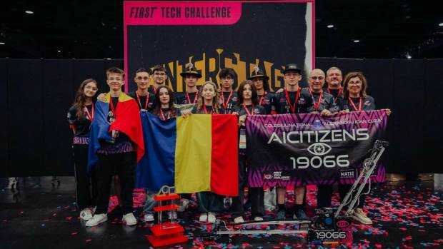 România, campioană mondială la robotică