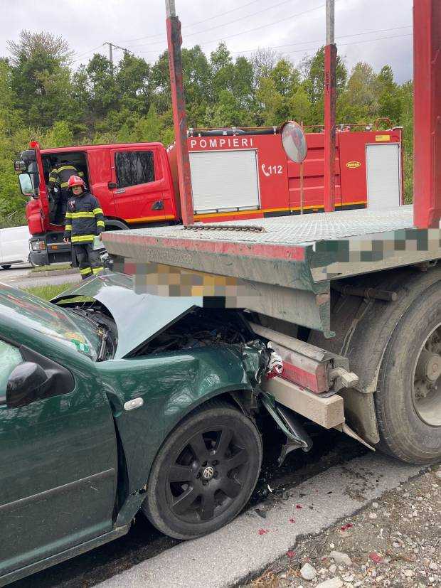 Update. Accidentul de la Valea Mare Pravăț s-a soldat cu patru răniți