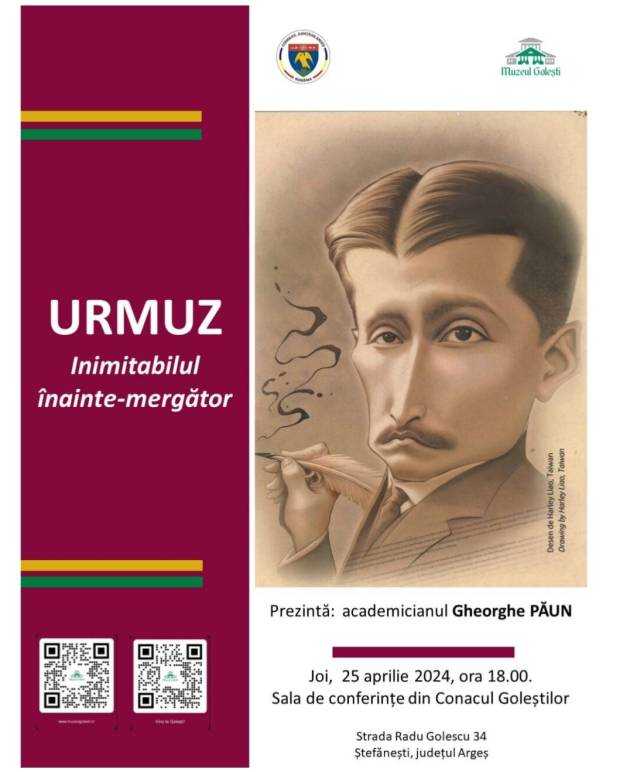 Academicianul Gheorghe Păun – interesantă întâlnire cu textele lui Urmuz la conacul Golești