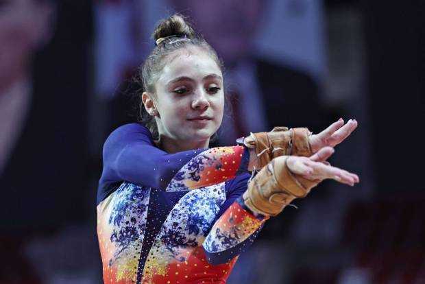 Sabrina Maneca Voinea, argint la bârnă și la sol la Campionatul European de Gimnastică de la Rimini