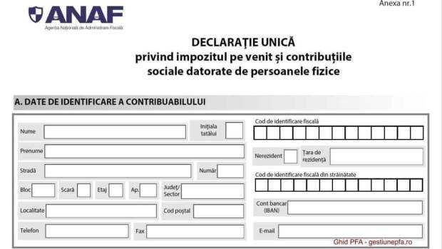 Declarația Unică, 2024. Care este termenul limită și cine sunt românii care trebuie să o depună