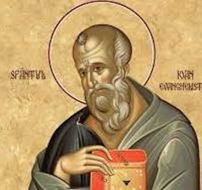CALENDAR CRESTIN ORTODOX: Sfântul Apostol și Evanghelist Ioan 
