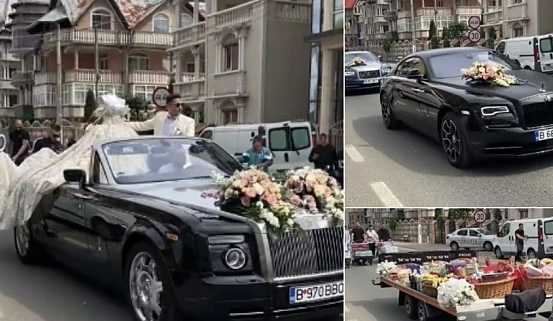 O nuntă cu alai a blocat toată circulația în Teleorman. Socrul mare a fost reținut de poliție
