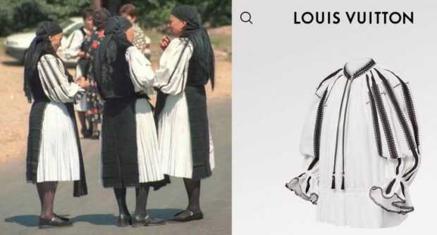 Louis Vuitton, acuzat că a integrat cămașa tradițională din Mărginimea Sibiului în noua colecție