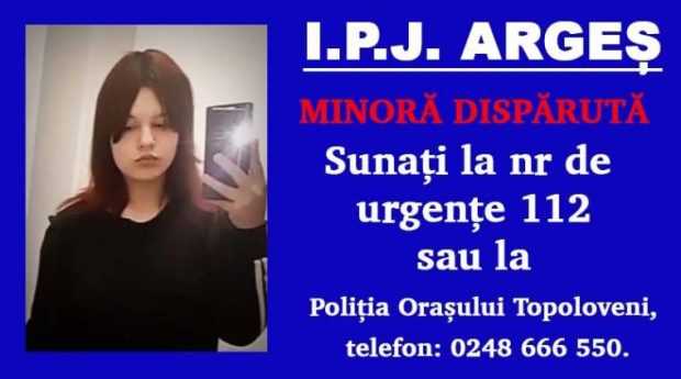 Minoră din Leordeni dată dispărută. Este căutată de familie și poliție