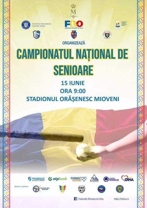 Campionatul Național și Cupa României la Oină au loc la Mioveni